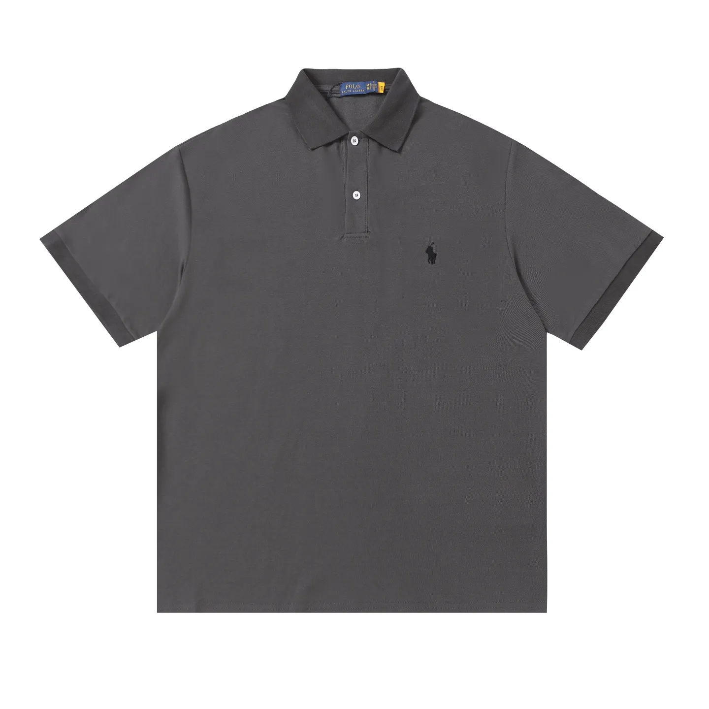 P146 Style No.: A013 [Ralph Lauren Classic Logo Embroidered Polo Shirt] ✅250g fine cotton pique fabric, custom-woven and dyed threads ✅Original stickers Scan the QR code to enter the official website ✅Large version, loose and stylish, can wear up to 210 pounds Color: Black White Navy Blue Sky Blue Dark Gray Floral Gray Size: S-XL